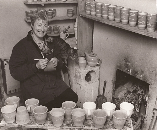 Penny Sheehy of Penny's Pottery